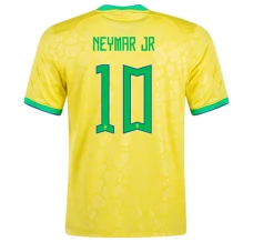 Nogometni Dresovi Svjetsko prvenstvo 2022 Brazil Neymar Jr 10 Domaći