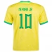 Nogometni Dresovi Svjetsko prvenstvo 2022 Brazil Neymar Jr 10 Domaći