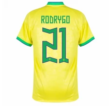Nogometni Dresovi Svjetsko prvenstvo 2022 Brazil Rodrigo 21 Domaći