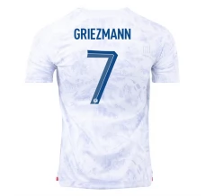 Nogometni Dresovi Svjetsko prvenstvo 2022 Francuska Griezmann 7 Gostujući