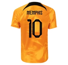Nogometni Dresovi Svjetsko prvenstvo 2022 Nizozemska Memphis 10 Domaći