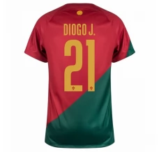 Nogometni Dresovi Svjetsko prvenstvo 2022 Portugal Diogo J. 21 Domaći