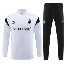Olympique de Marseille Trenirka Komplet 2023/24 - 1-4 Zip Bijela