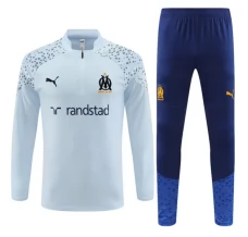 Olympique de Marseille Trenirka Komplet 2023/24 - 1-4 Zip Light Plava