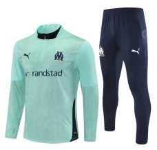 Olympique de Marseille Trenirka za Trening Komplet 2025/26 - 1-4 Zip Zelena