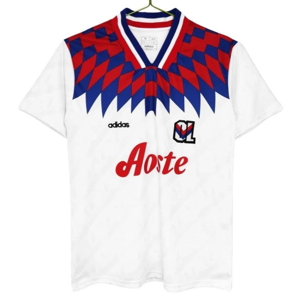 Olympique Lyonnais Domaći Nogometni Dresovi Retro 1995-96 Komplet Olympique Lyonnais Domaći Nogometni Dresovi Retro 1995-96 Komplet