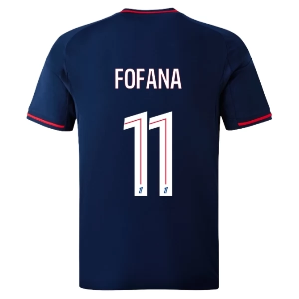 Olympique Lyonnais Fofana 11 Gostujući Nogometni Dresovi 2025/26 Olympique Lyonnais Fofana 11 Gostujući Nogometni Dresovi 2025/26