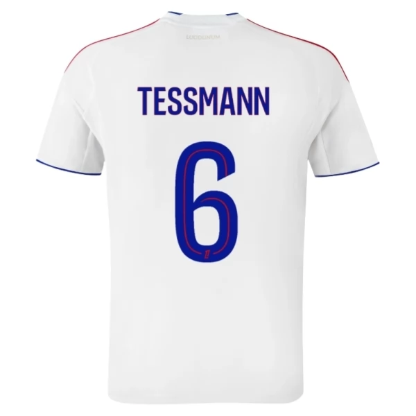 Olympique Lyonnais Tessmann 6 Domaći Nogometni Dresovi 2025/26 Olympique Lyonnais Tessmann 6 Domaći Nogometni Dresovi 2025/26