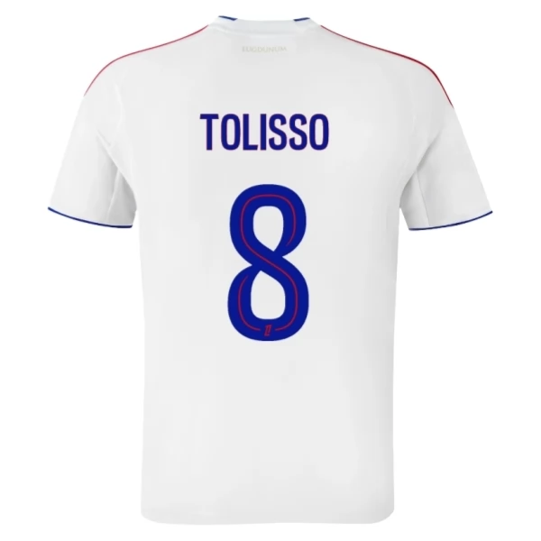 Olympique Lyonnais Tolisso 8 Domaći Nogometni Dresovi 2025/26 Olympique Lyonnais Tolisso 8 Domaći Nogometni Dresovi 2025/26