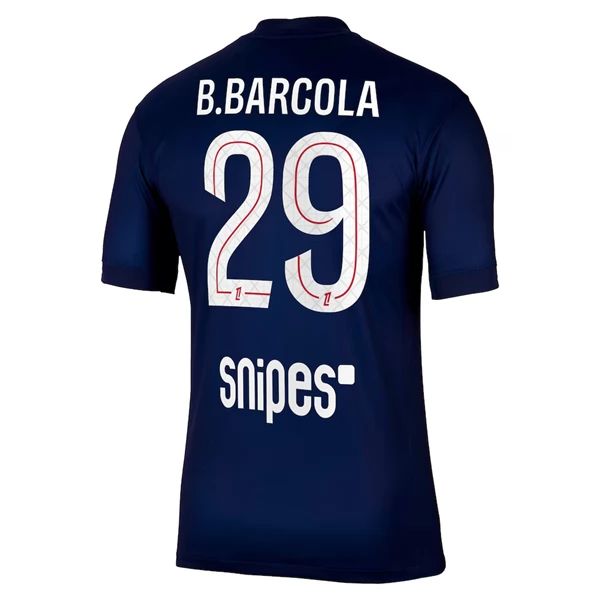 Paris Saint Germain B.Barcola 29 Nogometni Dresovi Domaći 2025/26 Paris Saint Germain B.Barcola 29 Nogometni Dresovi Domaći 2025/26