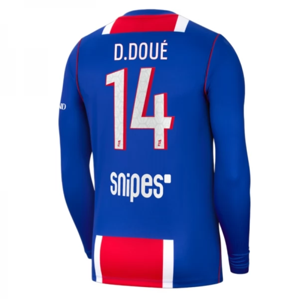 Paris Saint Germain D.Doué 14 Domaći Dres 2026/27 Dugi Rukav Paris Saint Germain D.Doué 14 Domaći Dres 2026/27 Dugi Rukav