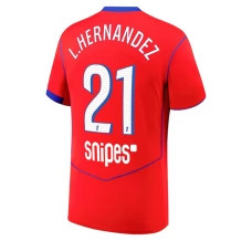 Paris Saint Germain L.Hernandez 21 Nogometni Dresovi Treći 2025/26