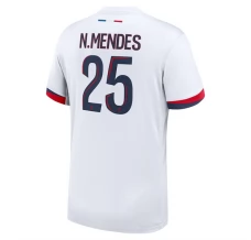 Paris Saint Germain N.Mendes 25 Nogometni Dresovi Gostujući 2024/25