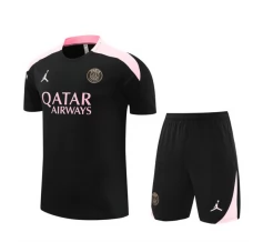 Paris Saint Germain Trening Dres Kompleti 2024/25 - Shorts Crna Pink