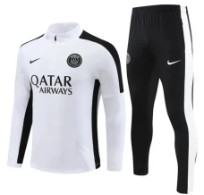 Paris Saint-Germain Trenirka Komplet 2023/24 - 1-4 Zip Bijela