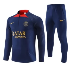 Paris Saint-Germain Trenirka Komplet 2023/24 - 1-4 Zip Mornarsko Plavo
