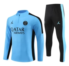 Paris Saint-Germain Trenirka Komplet 2023/24 - 1-4 Zip Plava