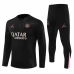Paris Saint Germain Trenirka Komplet 2024/25 - 1-4 Zip Crna Paris Saint Germain Trenirka Komplet 2024/25 - 1-4 Zip Crna