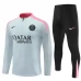Paris Saint Germain Trenirka Komplet 2024/25 - 1-4 Zip Light Siva