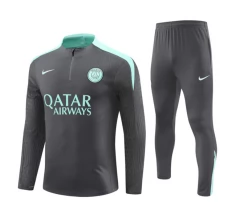 Paris Saint Germain Trenirka Komplet 2024/25 - 1-4 Zip Siva