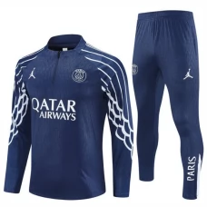 Paris Saint Germain Trenirka Komplet 2025/26 - 1-4 Zip Champions League Plava