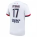 Paris Saint Germain Vitinha 17 Nogometni Dresovi Gostujući 2025/26