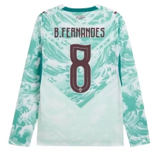 Portugal B.Fernandes 8 Gostujući Dres Svjetsko Prvenstvo 2026 Dugi Rukav