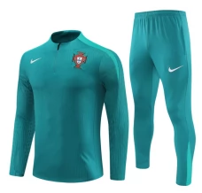 Portugal Trenirka Komplet 2024/25 - 1-4 Zip Zelena