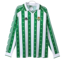 Real Betis Balompié Nogometni Dresovi Domaći Retro 1995-97 Dugi Rukav