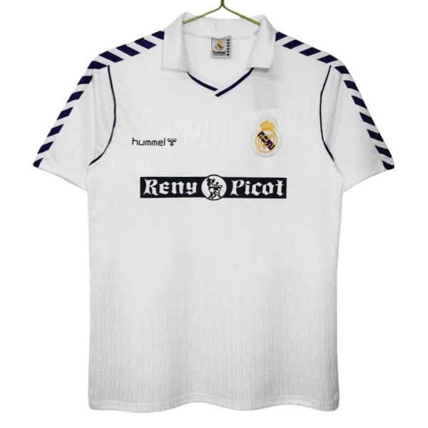 Real Madrid Domaći Nogometni Dresovi Retro 1988-90 Komplet Real Madrid Domaći Nogometni Dresovi Retro 1988-90 Komplet