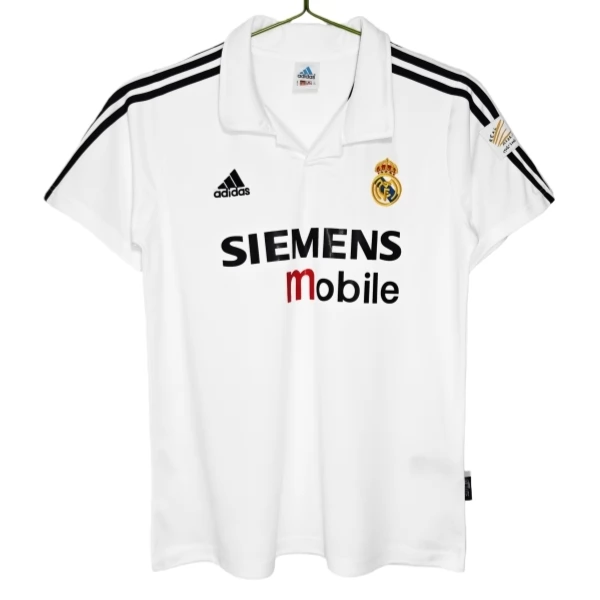 Real Madrid Domaći Nogometni Dresovi Retro 2002-03 Komplet Real Madrid Domaći Nogometni Dresovi Retro 2002-03 Komplet