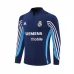 Real Madrid Majica za Trening 2003-04 - 1-4 Zip Retro Plava