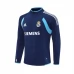 Real Madrid Majica za Trening 2005-06 - 1-4 Zip Retro Plava