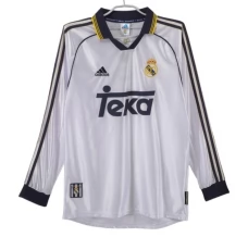 Real Madrid Nogometni Dresovi Domaći Retro 1998-00 Dugi Rukav