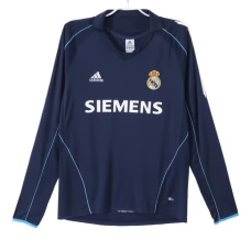 Real Madrid Nogometni Dresovi Gostujući Retro 2005-06 Dugi Rukav