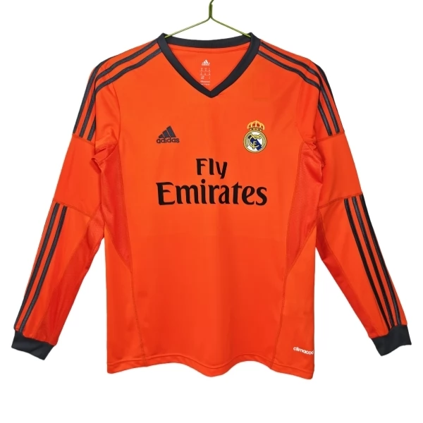 Real Madrid Rezervni Nogometni Dresovi Retro 2013-14 Dugi Rukav Komplet Real Madrid Rezervni Nogometni Dresovi Retro 2013-14 Dugi Rukav Komplet