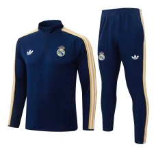 Real Madrid Trenirka Dječji 2026/27 - 1-4 Zip Plava