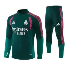 Real Madrid Trenirka Dječji 2026/27 - 1-4 Zip Zelena Crvena