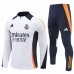 Real Madrid Trenirka Komplet 2024/25 - 1-4 Zip Bijela