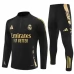 Real Madrid Trenirka Komplet 2024/25 - 1-4 Zip Crna Gold