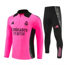 Real Madrid Trenirka Komplet 2024/25 - 1-4 Zip Crvena