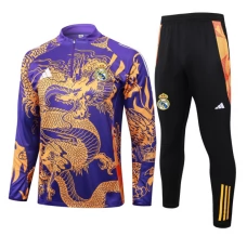 Real Madrid Trenirka Komplet 2024/25 - 1-4 Zip Dragon Ljubičasta