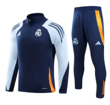 Real Madrid Trenirka Komplet 2024/25 - 1-4 Zip Plava Orange