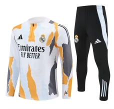 Real Madrid Trenirka Komplet 2024/25 - 1-4 Zip Žuti