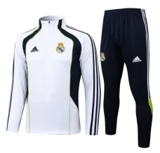 Real Madrid Trenirka Komplet 2025/26 - 1-4 Zip Bijela