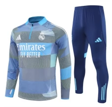Real Madrid Trenirka Komplet 2025/26 - 1-4 Zip Plava