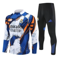 Real Madrid Trenirka Komplet 2025/26 - 1-4 Zip Plava