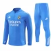 Real Madrid Trenirka Komplet 2025/26 - 1-4 Zip Plava