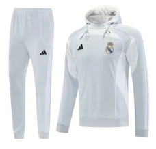 Real Madrid Trenirka za Trening Komplet 2025/26 - Hoodie Siva
