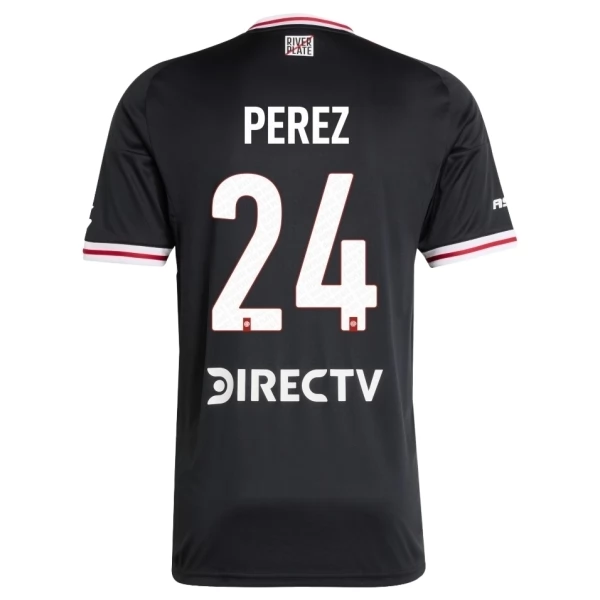 River Plate Perez 24 Gostujući Nogometni Dresovi 2025/26 Komplet River Plate Perez 24 Gostujući Nogometni Dresovi 2025/26 Komplet